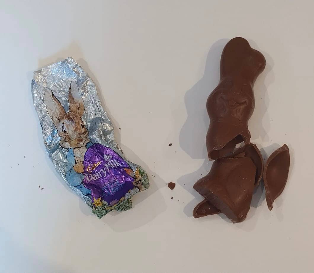 easter bunny chocolate