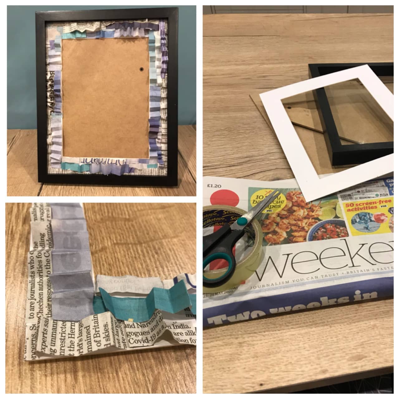 Picture frame given a new lease of life
